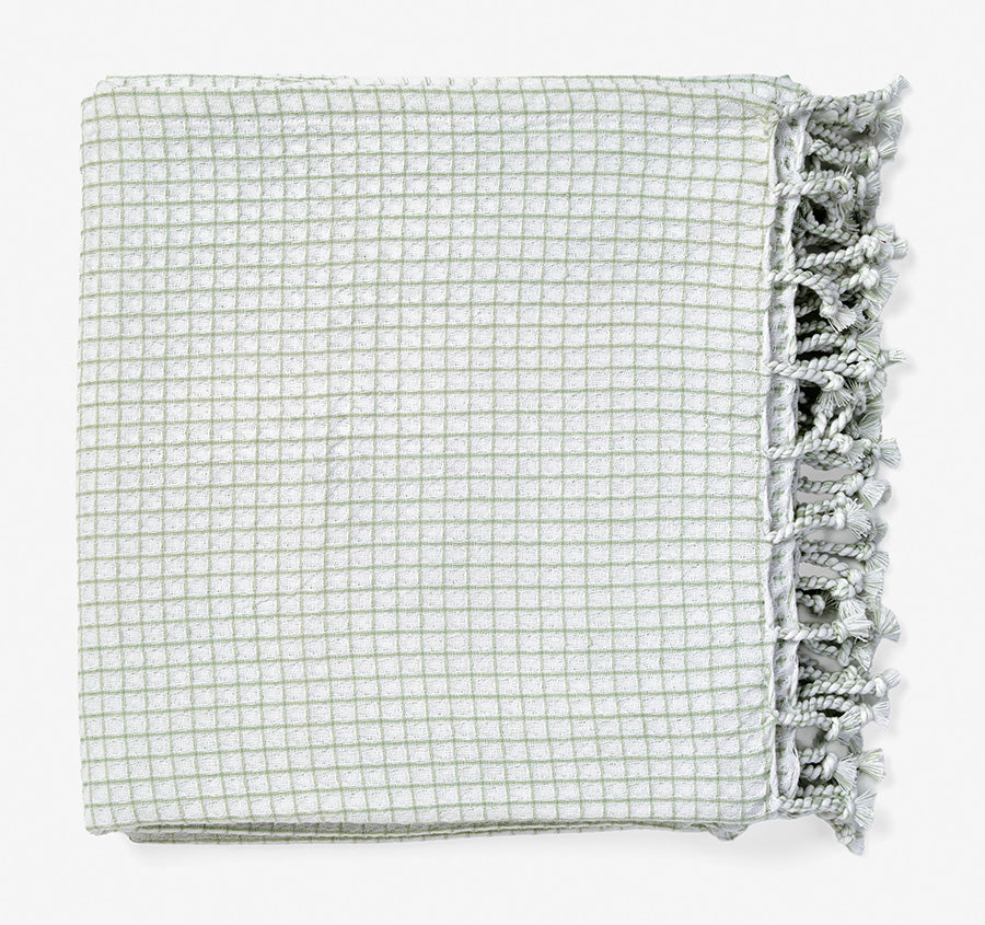 Lorne 140x180cm Throw Rug Jade