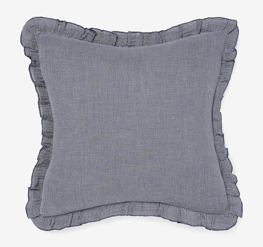 Lucy European Pillowcase Navy