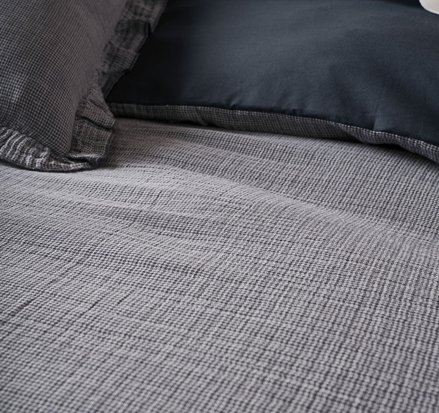 Lucy Quilt Cover Set Range Navy