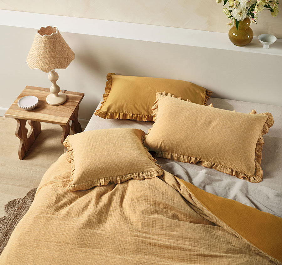 Lucy 48x48cm Filled Cushion Saffron