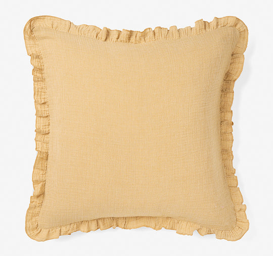 Lucy European Pillowcase Saffron