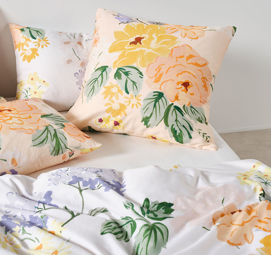 Lyra European Pillowcase Peach