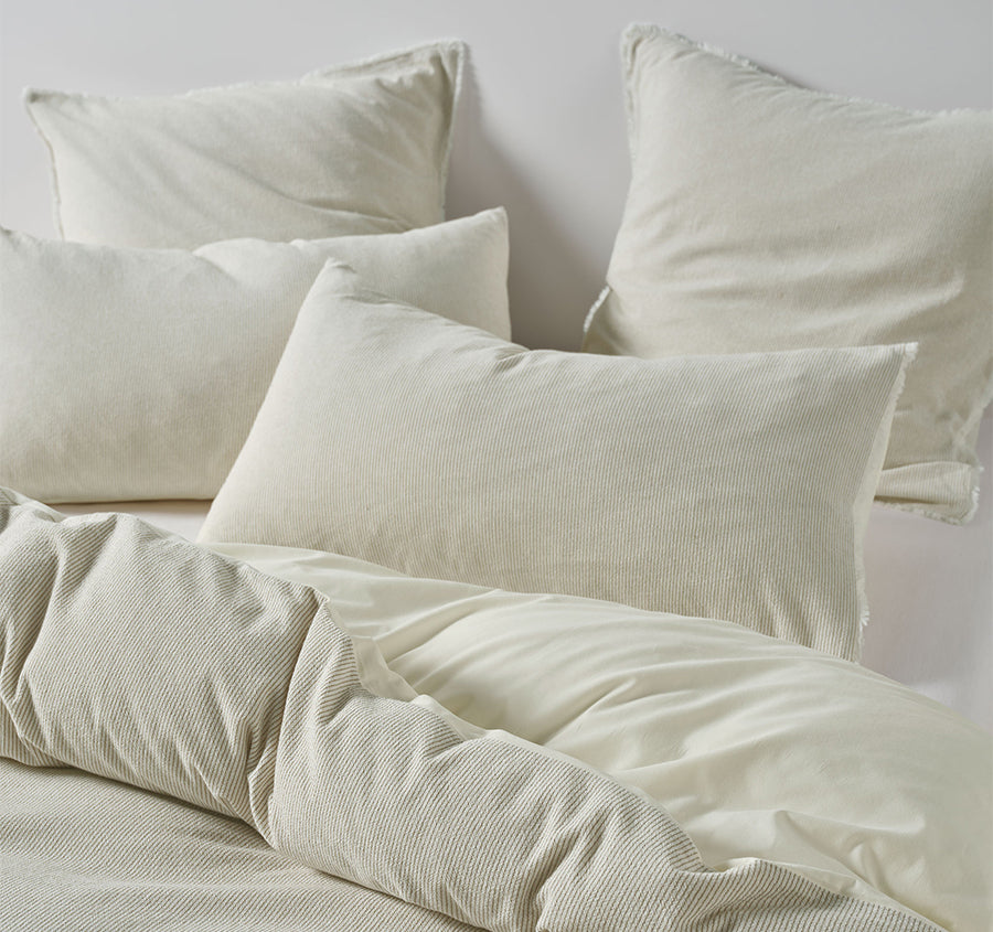 Macey Quilt Cover Set Range Artichoke