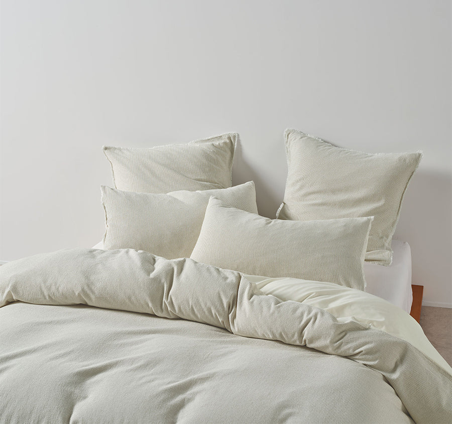 Macey Quilt Cover Set Range Artichoke