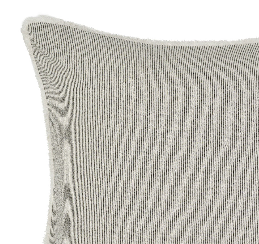 Macey European Pillowcase Black
