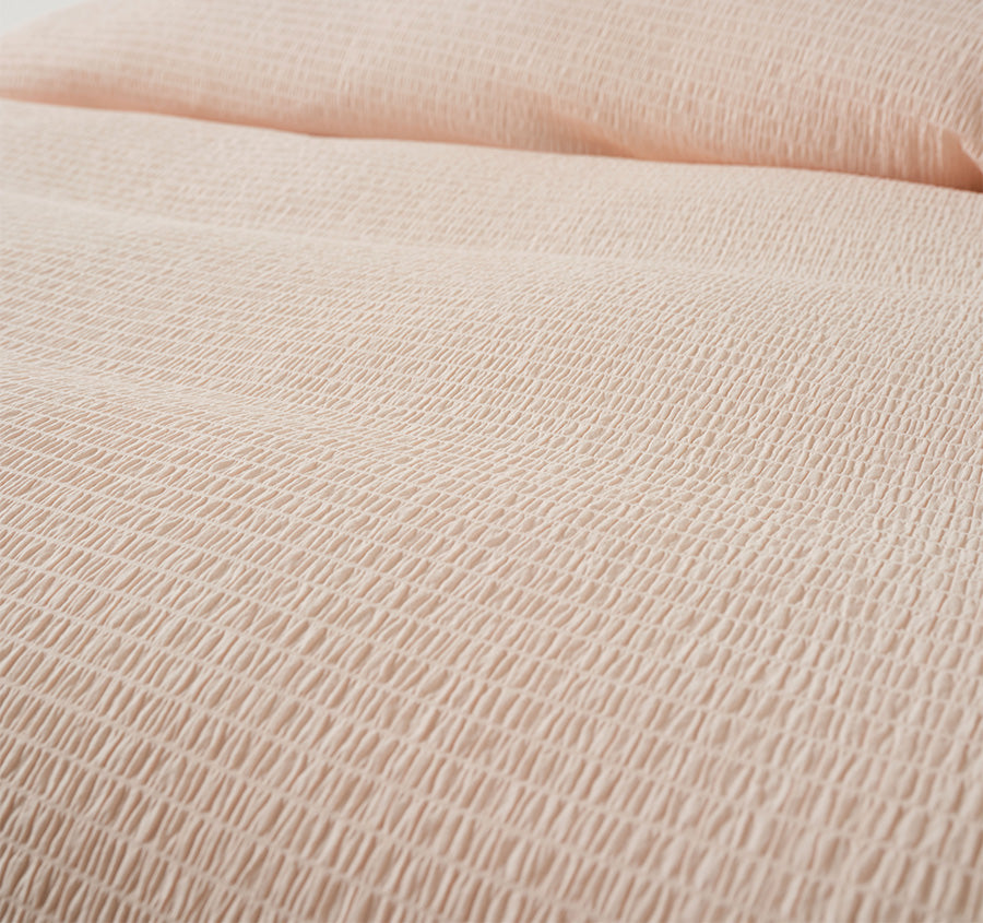 Manon Quilt Cover Set Range Blush