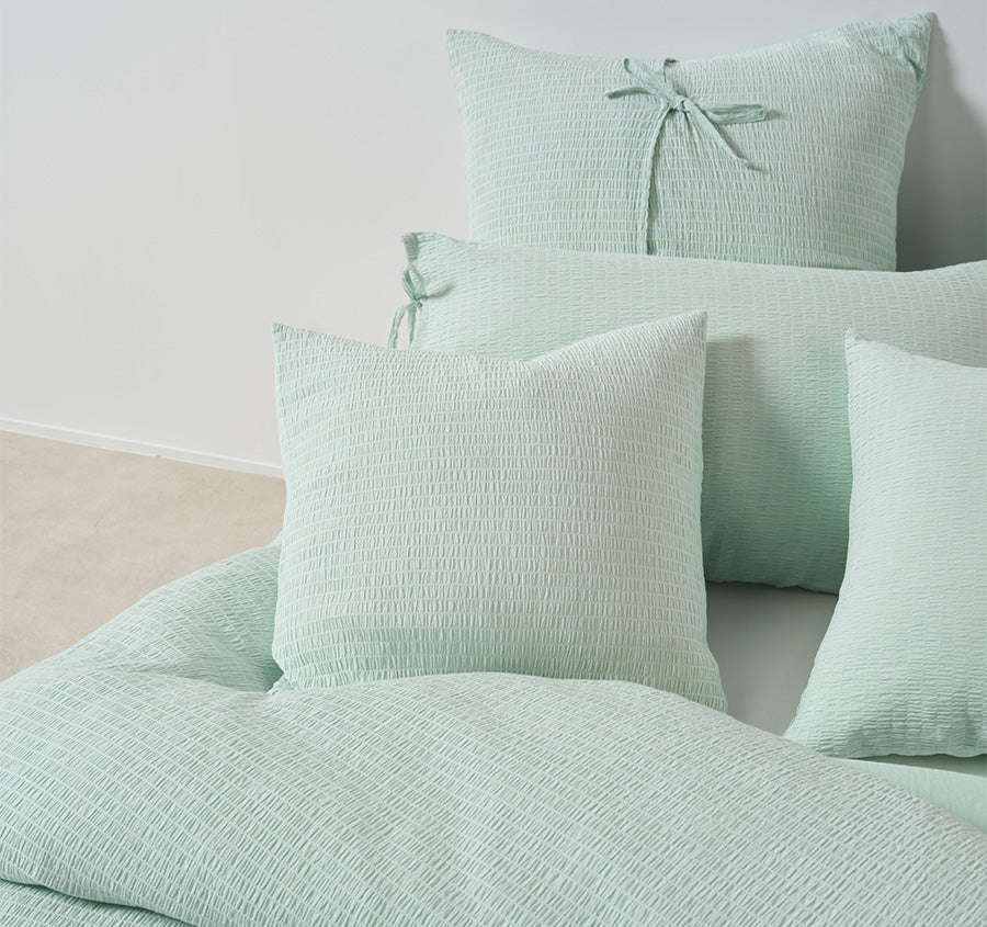 Manon 48x48cm Filled Cushion Clearwater