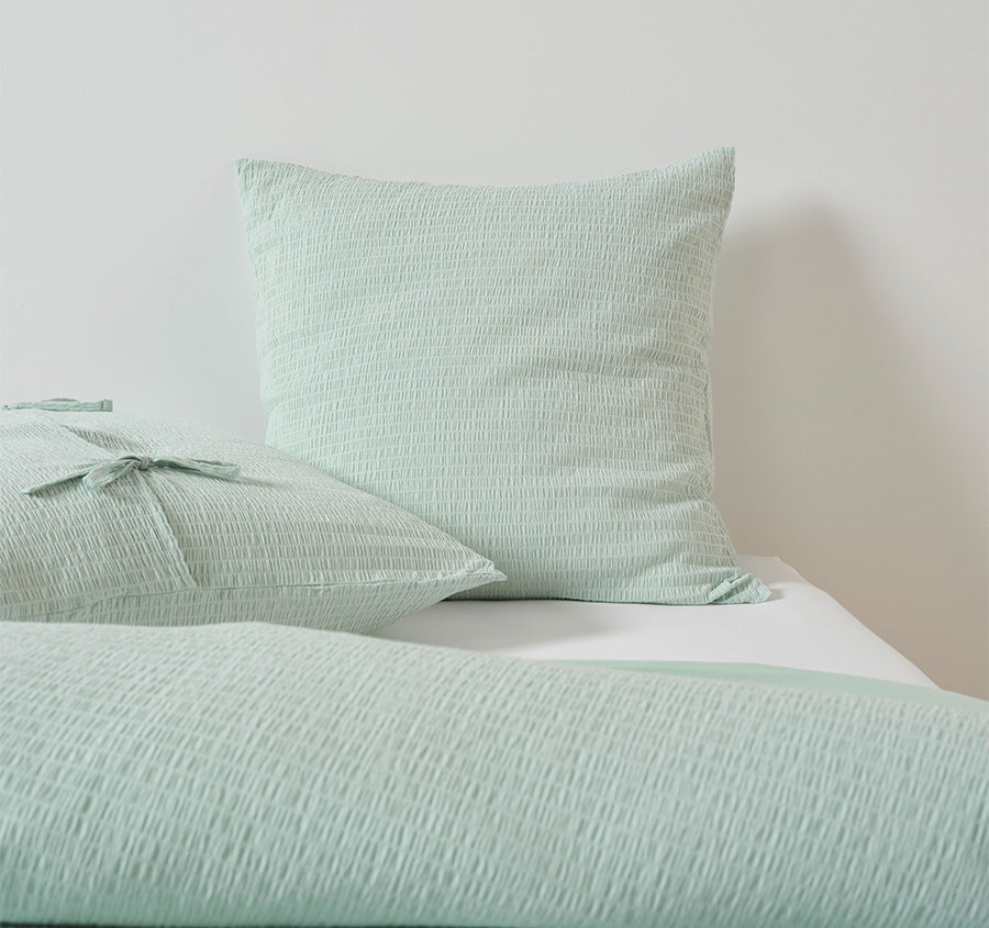 Manon European Pillowcase Clearwater