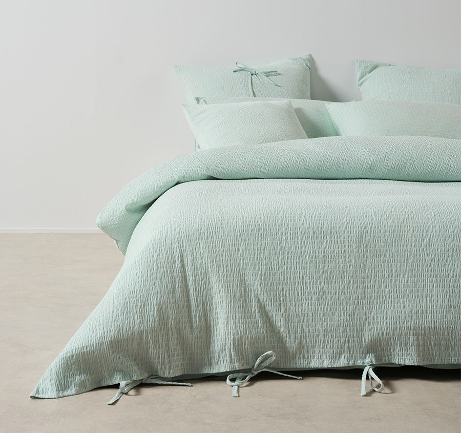 Manon Quilt Cover Set Range Clearwater