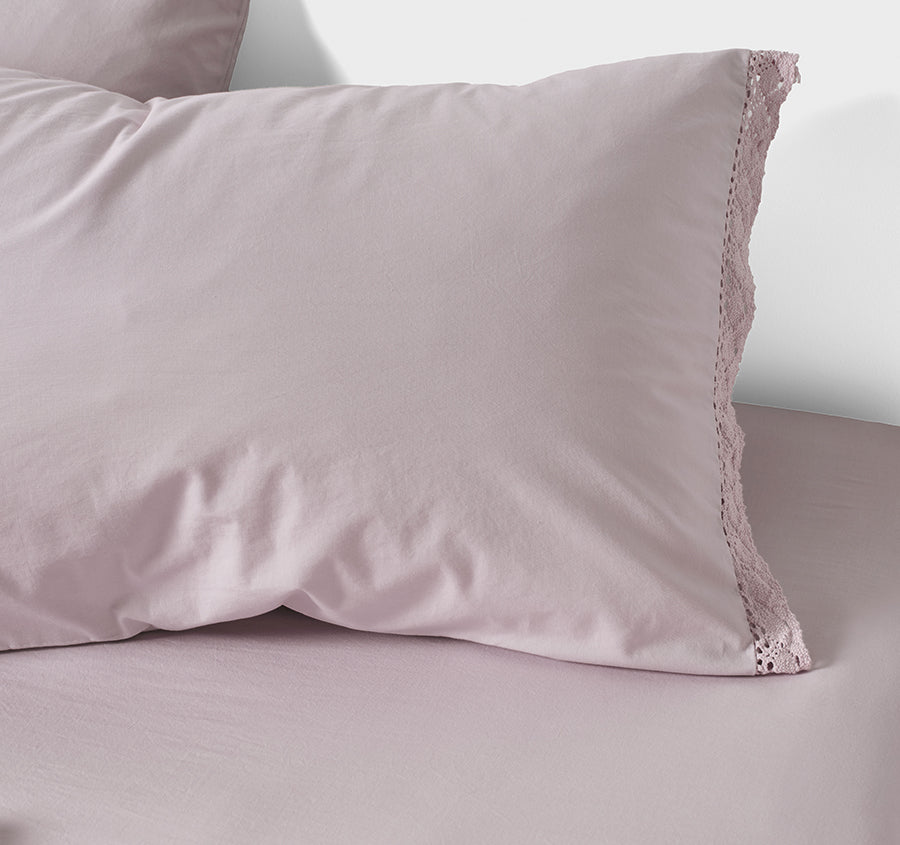 Marion 250TC Organic Cotton Mega Sheet Set Range Lavender