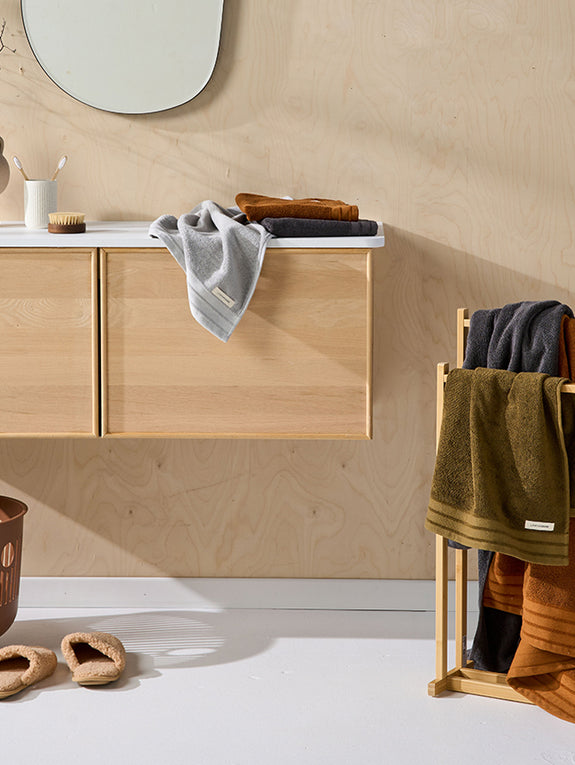 Marley 600GSM Cotton Bath Towel Range Rust