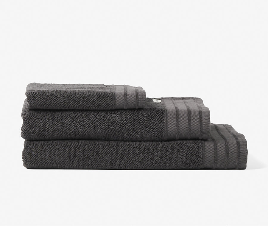 Marley 600GSM Cotton Bath Towel Range Charcoal