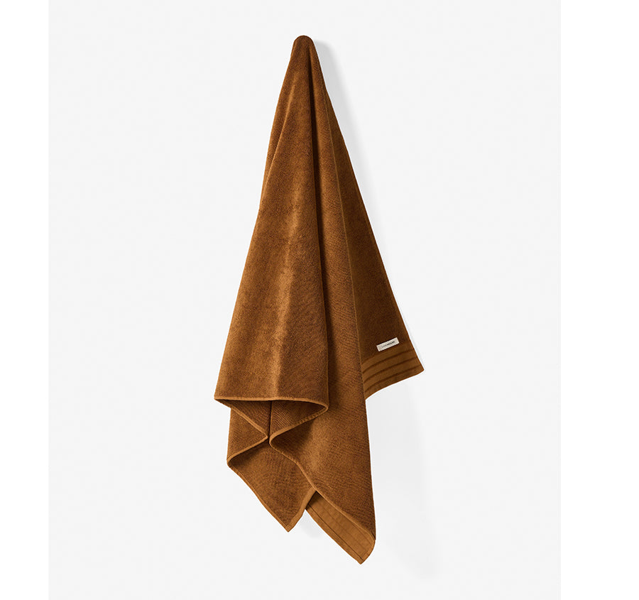 Marley 600GSM Cotton Bath Towel Range Rust