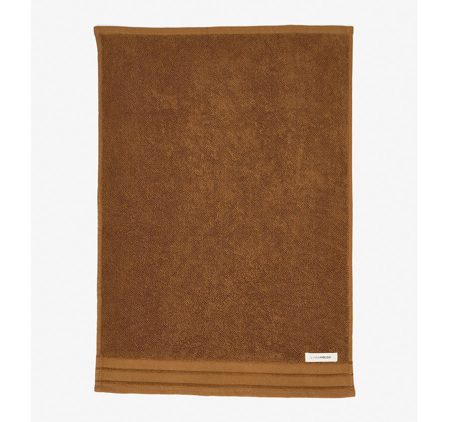 Marley 600GSM Cotton Bath Towel Range Rust