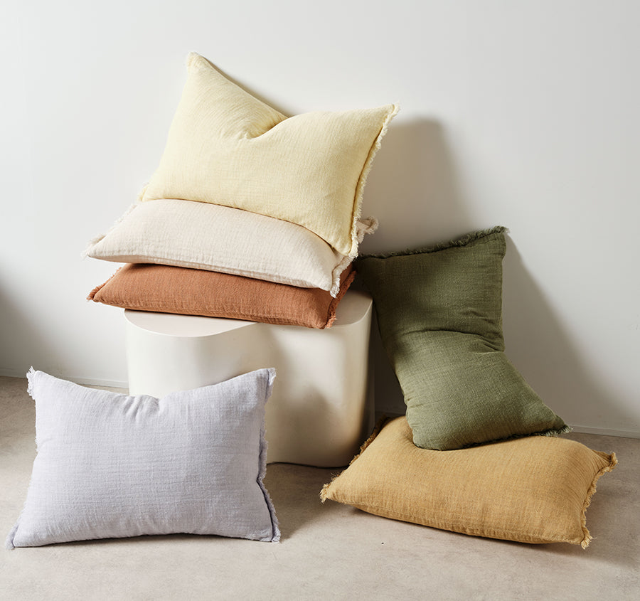 Maya 40x60cm Filled Cushion Butter