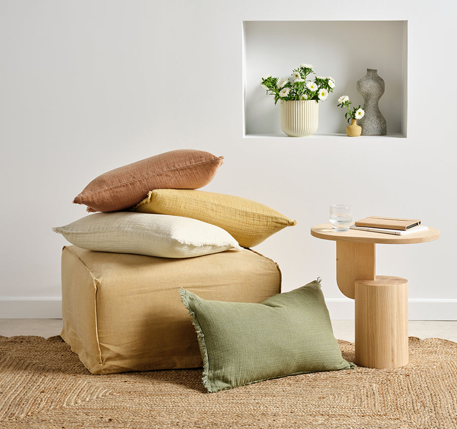 Maya 40x60cm Filled Cushion Nutmeg