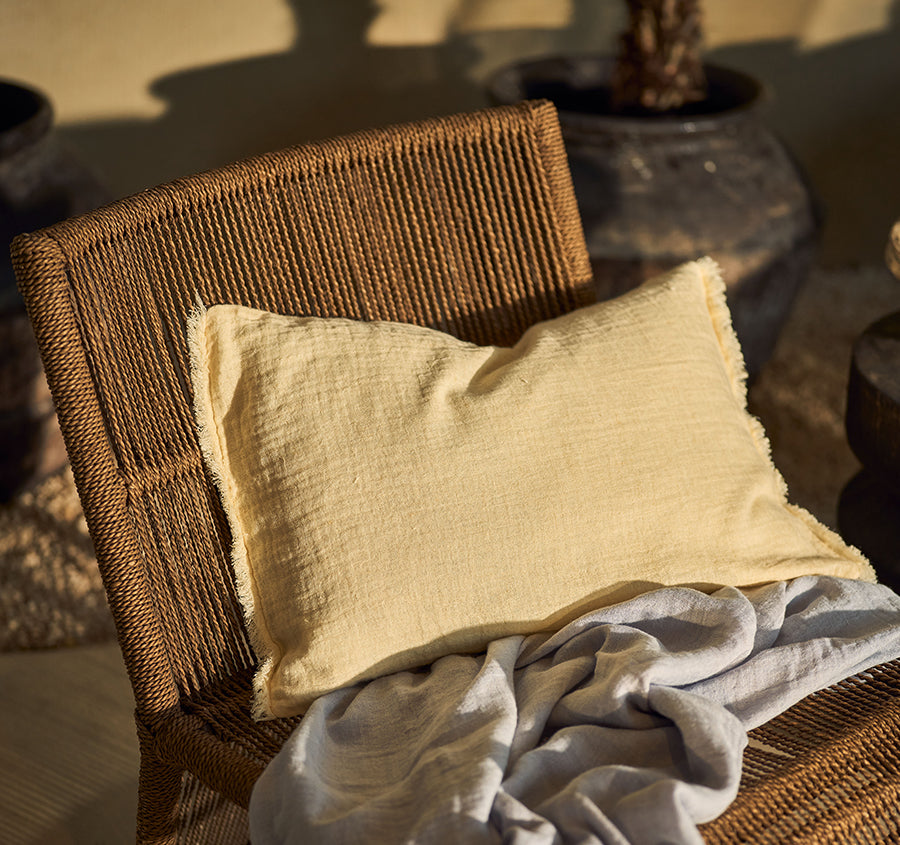 Maya 40x60cm Filled Cushion Butter