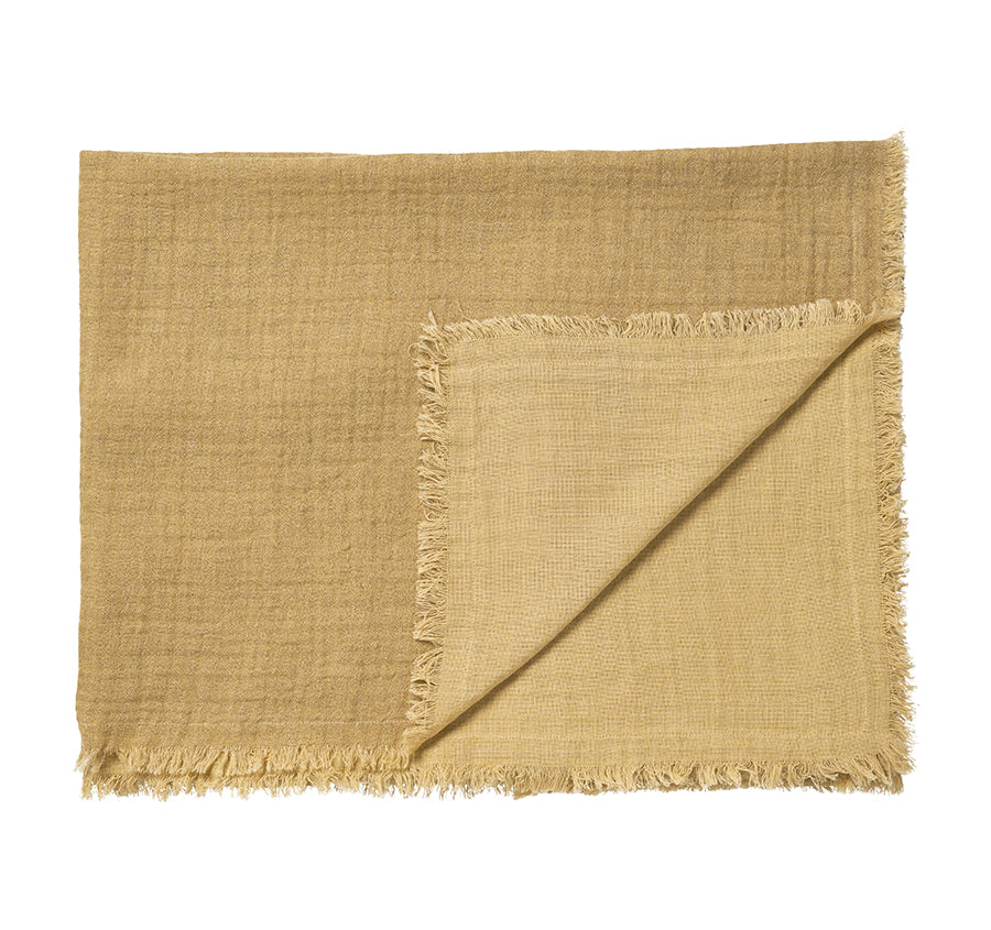 Maya 130x170cm Throw Rug Dijon