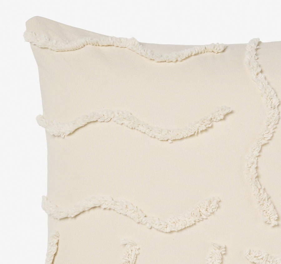 Metung 48x48cm Filled Cushion Latte