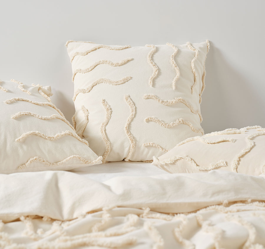 Metung European Pillowcase Latte