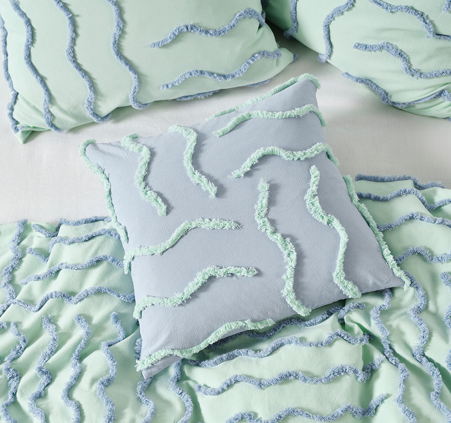 Metung 48x48cm Filled Cushion Mint