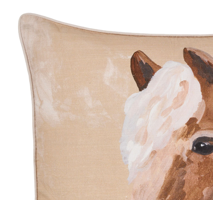 Milawa 48x48cm Filled Cushion Horse