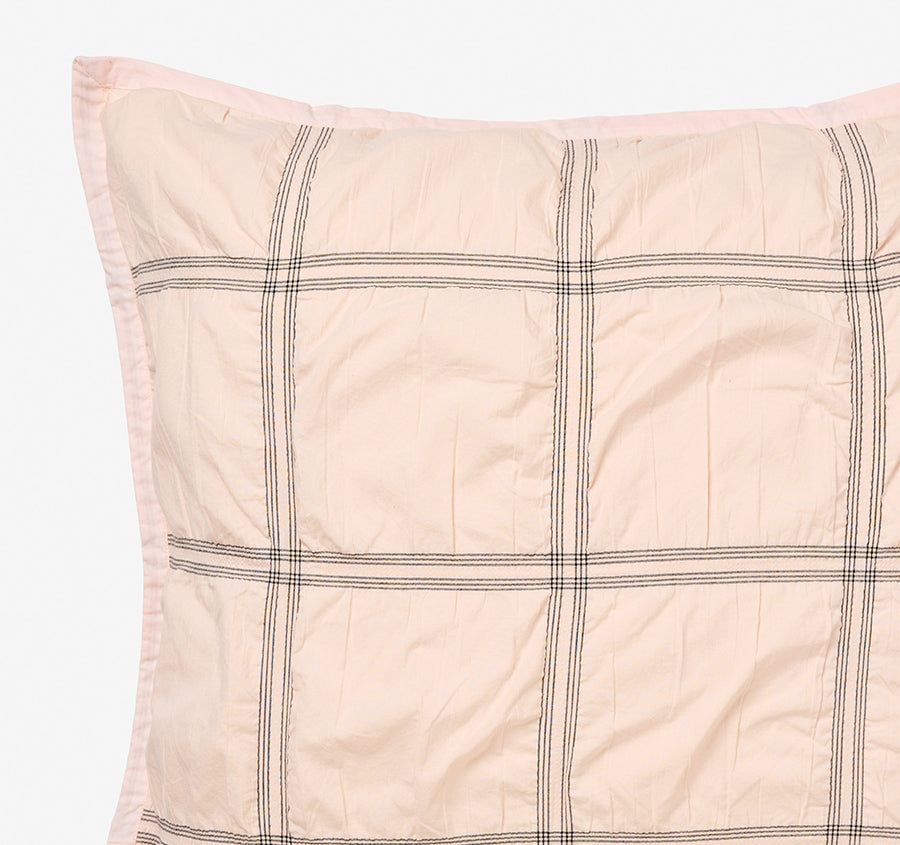 Mireya European Pillowcase Blush