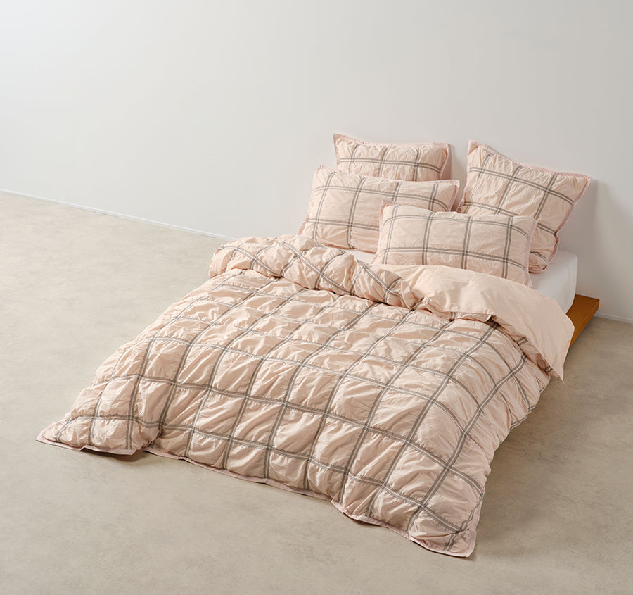 Mireya Quilt Cover Set Range Blush