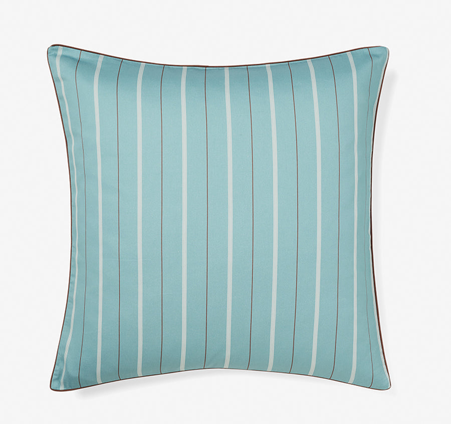 Monday Stripe European Pillowcase Reef