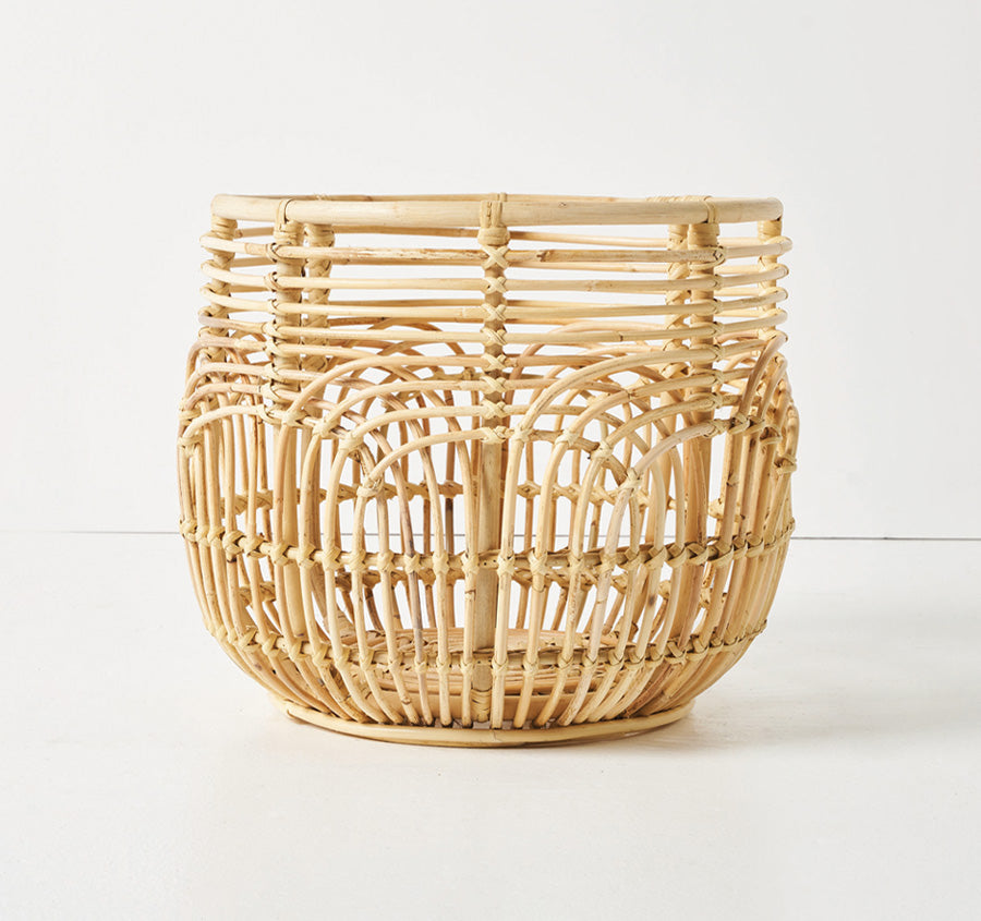 2 Piece Naga Basket Set Natural
