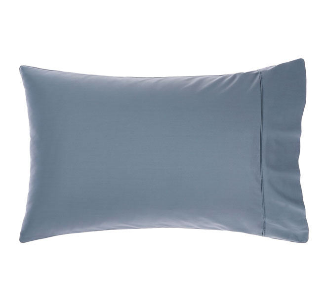 Nara 400THC Bamboo Cotton King Pillowcase Bluestone