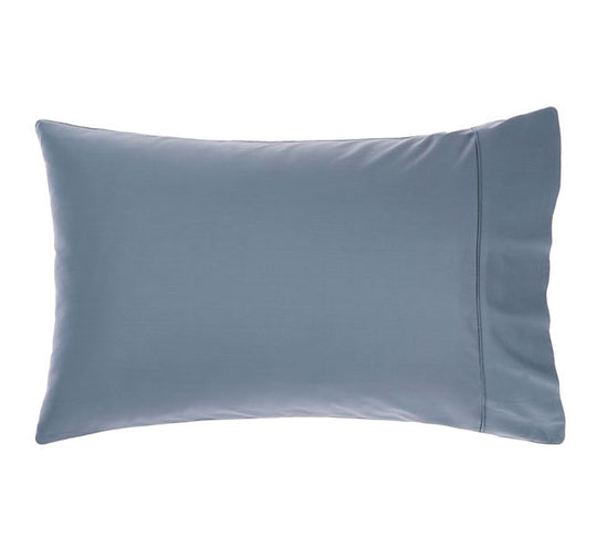 Nara 400THC Bamboo Cotton King Pillowcase Bluestone