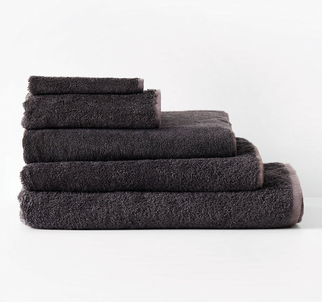 Nara 800GSM Bamboo Cotton Bath Mat Charcoal