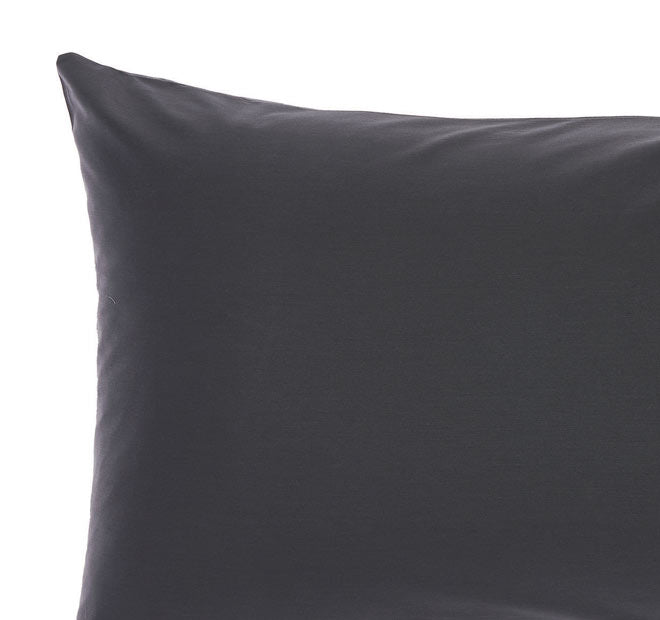 Nara 400THC Bamboo Cotton King Pillowcase Charcoal