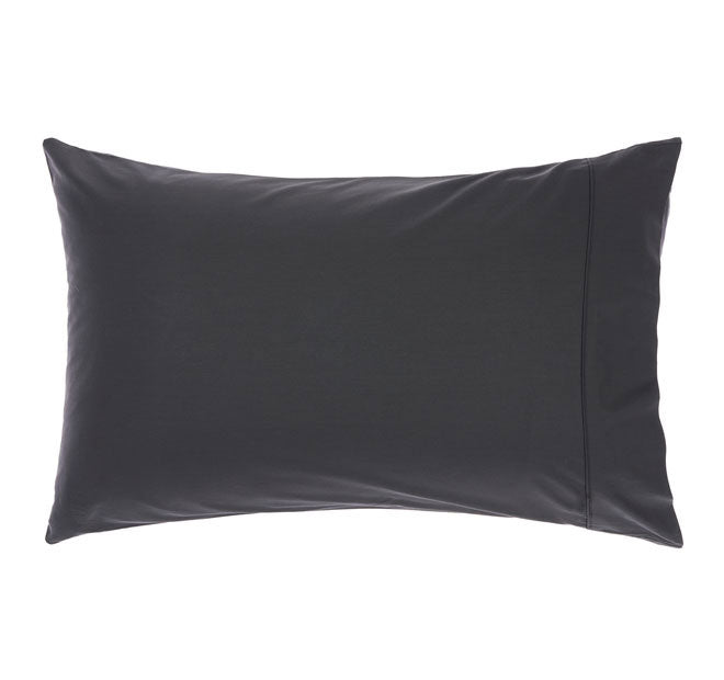 Nara 400THC Bamboo Cotton Standard Pillowcase Charcoal
