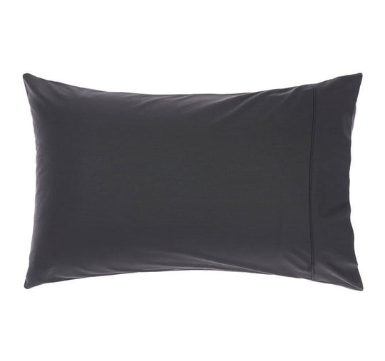 Nara 400THC Bamboo Cotton Standard Pillowcase Charcoal
