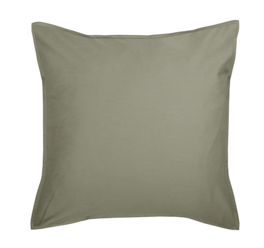 Nara 400THC Bamboo Cotton European Pillowcase Moss