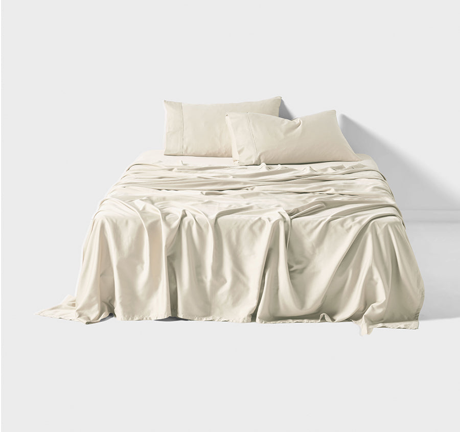 Nara 400THC Bamboo Cotton Mega Sheet Set Range Natural