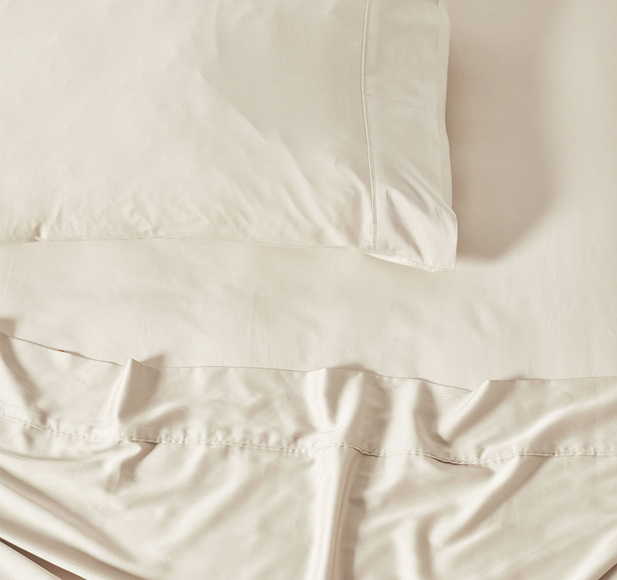 Nara 400THC Bamboo Cotton Mega Sheet Set Range Natural