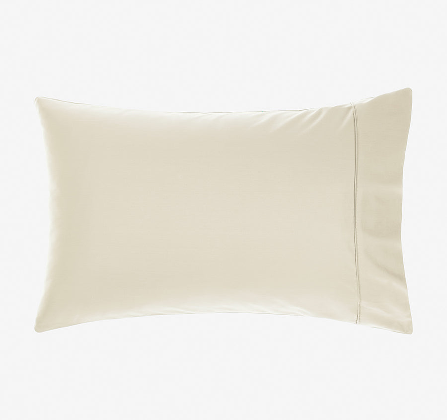 Nara 400THC Bamboo Cotton Standard Pillowcase Natural