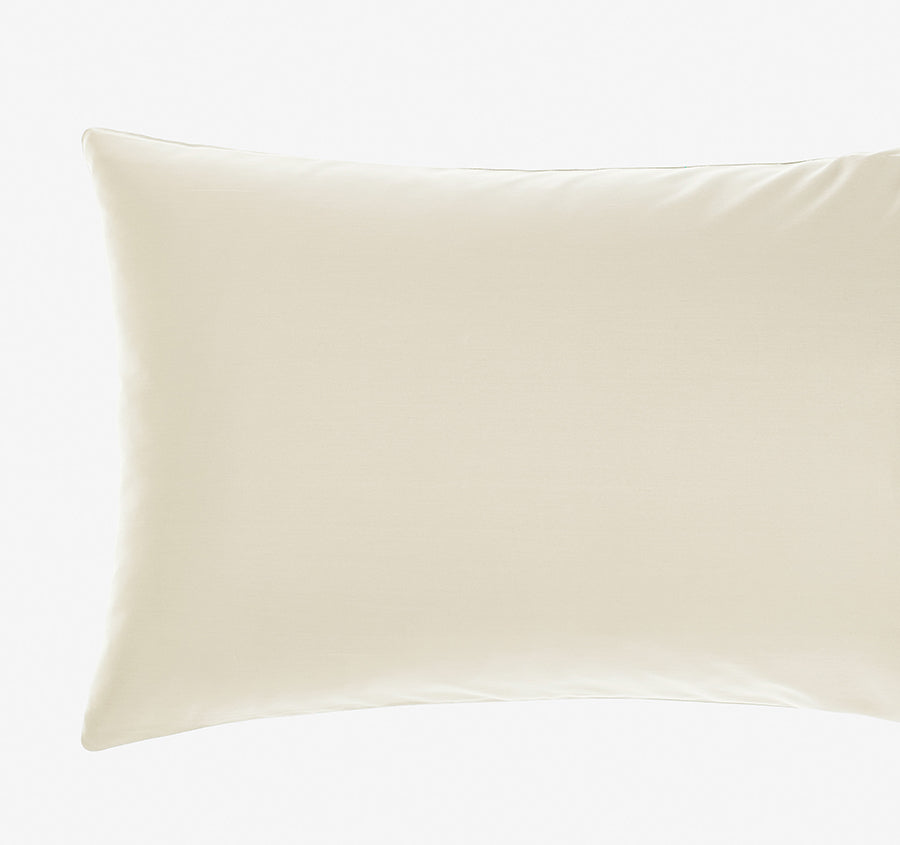 Nara 400THC Bamboo Cotton Standard Pillowcase Natural