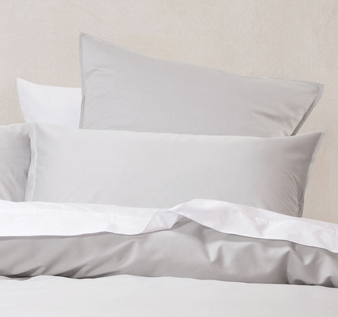 Nara 400THC Bamboo Cotton Quilt Cover Set Range Silver