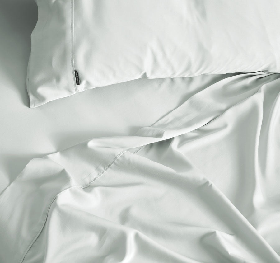 Nara 400THC Bamboo Cotton Mega Sheet Set Range Sky