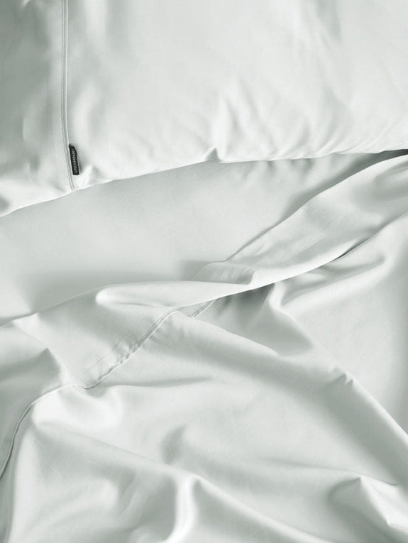 Nara 400THC Bamboo Cotton Mega Sheet Set Range Sky