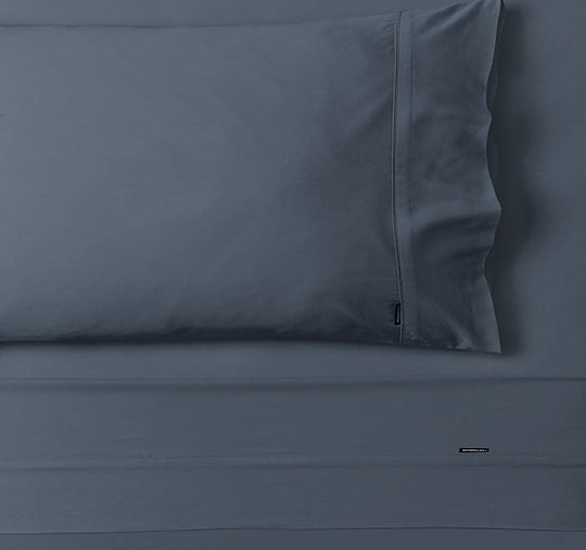 Nara 400THC Bamboo Cotton Mega Sheet Set Range Bluestone
