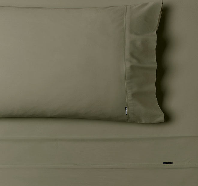 Nara 400THC Bamboo Cotton Mega Sheet Set Range Moss