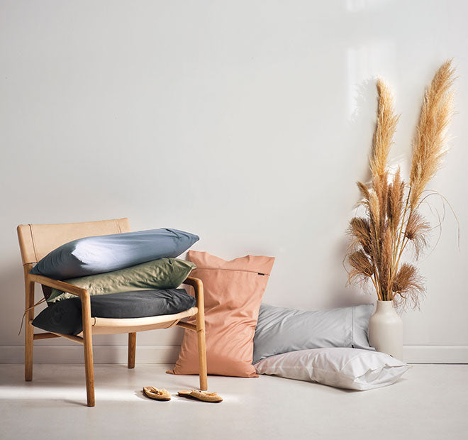 Nara 400THC Bamboo Cotton Mega Sheet Set Range Charcoal