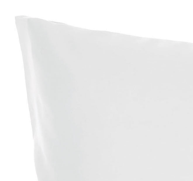 Nara 400THC Bamboo Cotton King Pillowcase White
