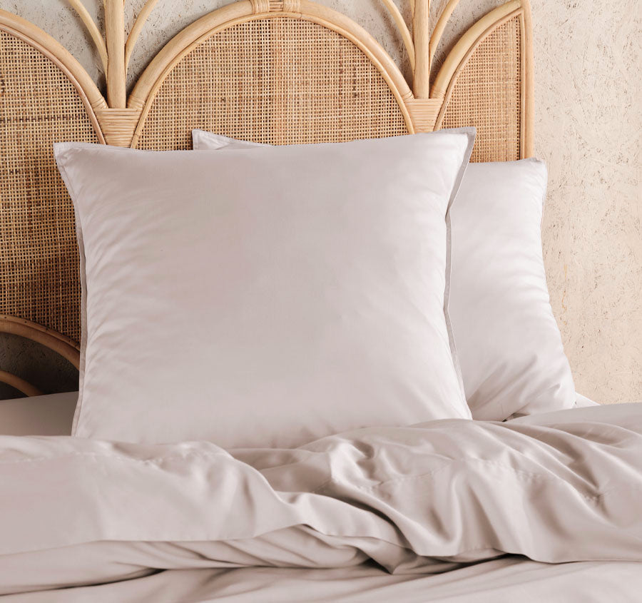 Nara 400THC Bamboo Cotton European Pillowcase Wisteria