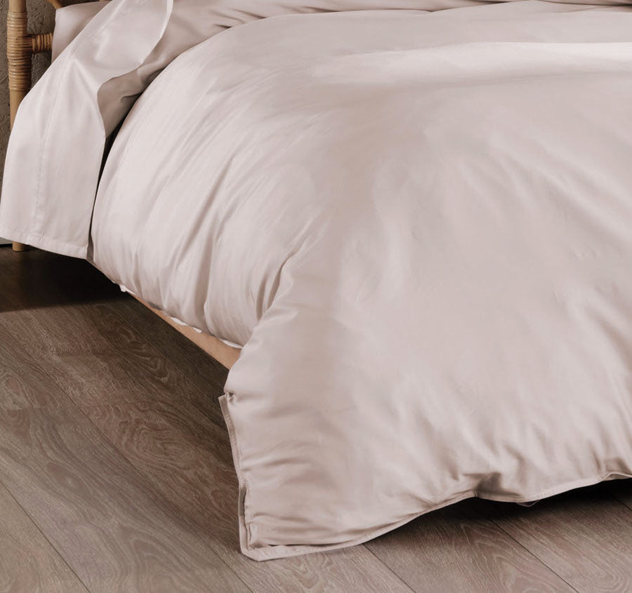 Nara 400THC Bamboo Cotton Quilt Cover Set Range Wisteria